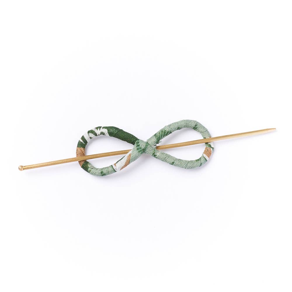 Infinity Figure 8 Hair Slide with Stick