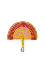 Load image into Gallery viewer, Assorted Elephant Grass Half-Moon Hand Fan
