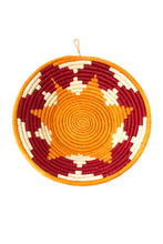 Load image into Gallery viewer, Ugandan Autumn Sun Coiled Raffia Baskets
