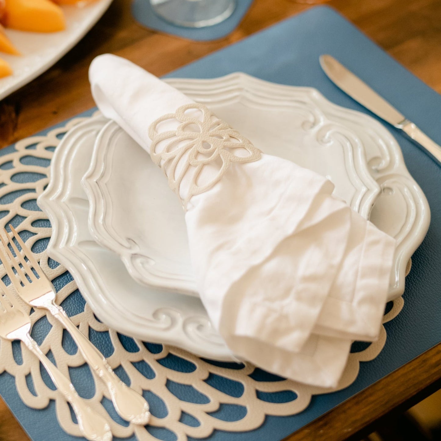 Rectangle Placemat in Metallic