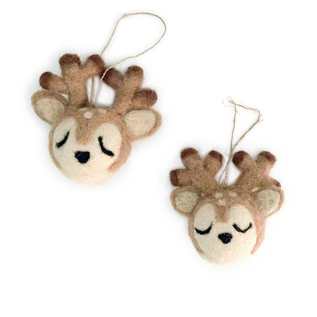 Baby Deer Eco Ornaments