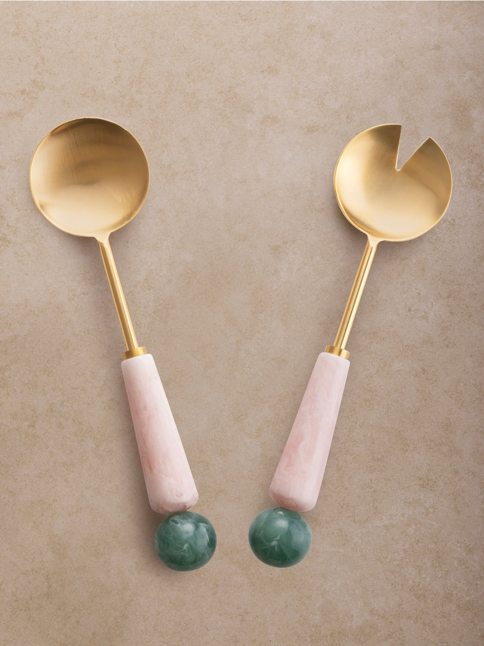 Copenhagen Sculpted Salad Servers Set