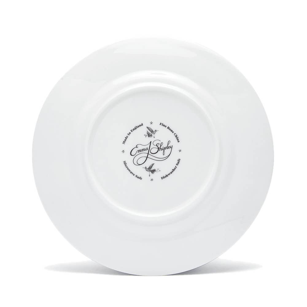 Fine Bone China Lynx Side Plate