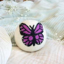 Load image into Gallery viewer, Rainbow Monarch Butterfly Eco Dryer Balls
