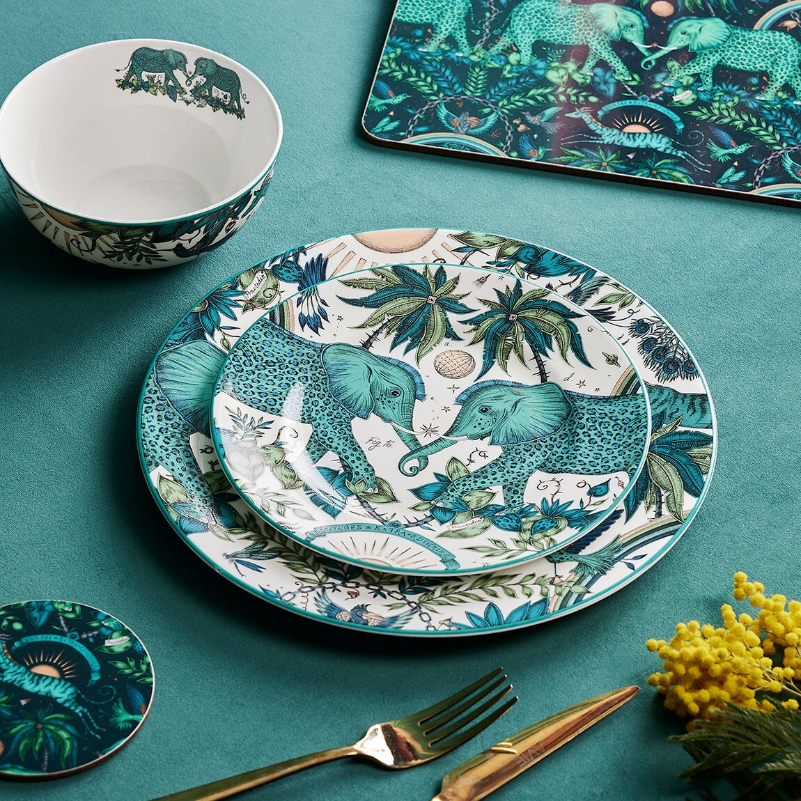Fine Bone China Zambezi Dinner Plate