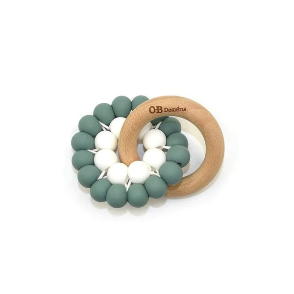 Eco-Friendly Teether | Organic Beechwood Silicone Toy