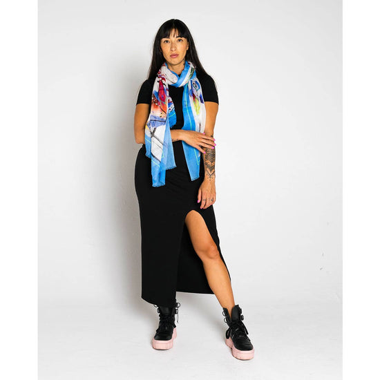 Love Letters Cotton Scarf