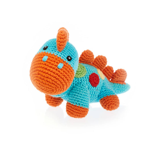Steggy Dinosaur Rattle