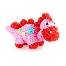 Load image into Gallery viewer, Steggy Dinosaur Rattle
