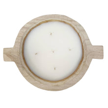 Load image into Gallery viewer, Paulownia Wood Round Candle with Wood Handles
