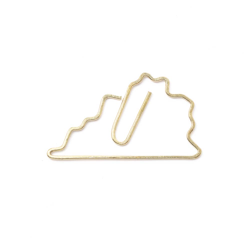 Kitaab Wire Bookmark - Gold