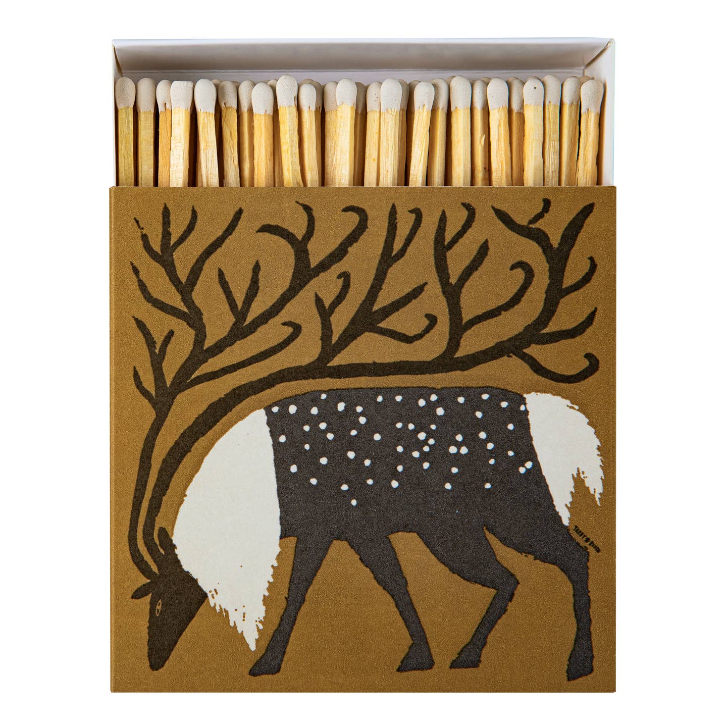 Luxury Gift Match Boxes - Holiday Square