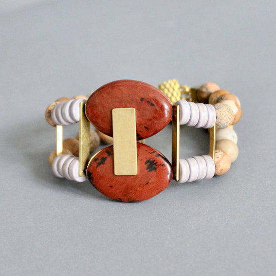 Jasper Cuff Bracelet