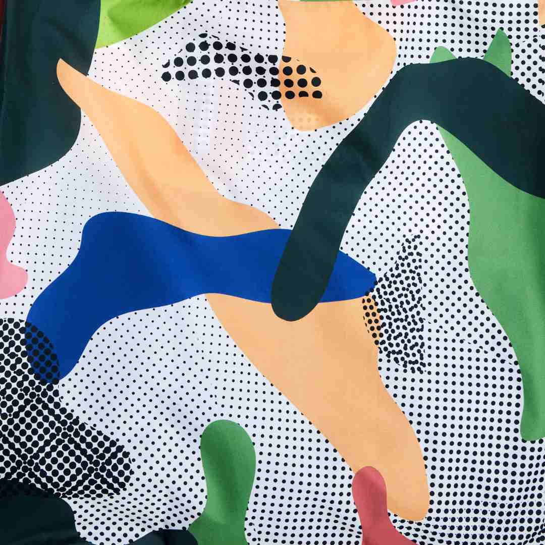 Dots Reusable Shopping Tote Bag