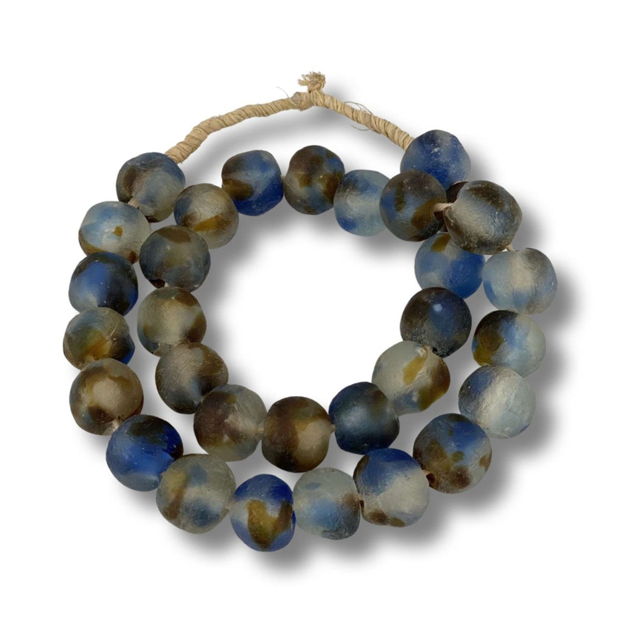 Vintage Sea Glass Beads - Vintage Blue