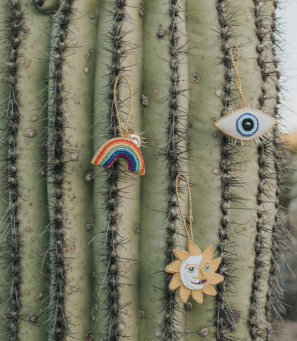 Larissa Plush Ornament - Evil Eye