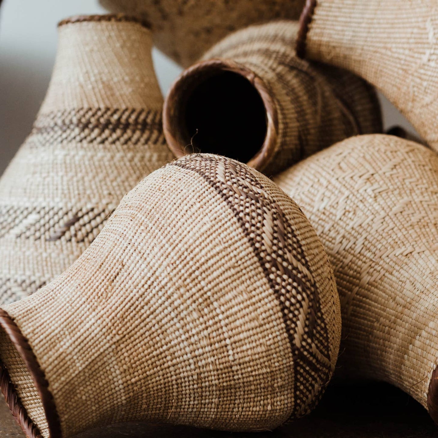 Patterned Binga Nongo Baskets