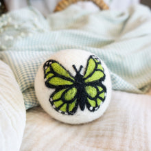 Load image into Gallery viewer, Rainbow Monarch Butterfly Eco Dryer Balls
