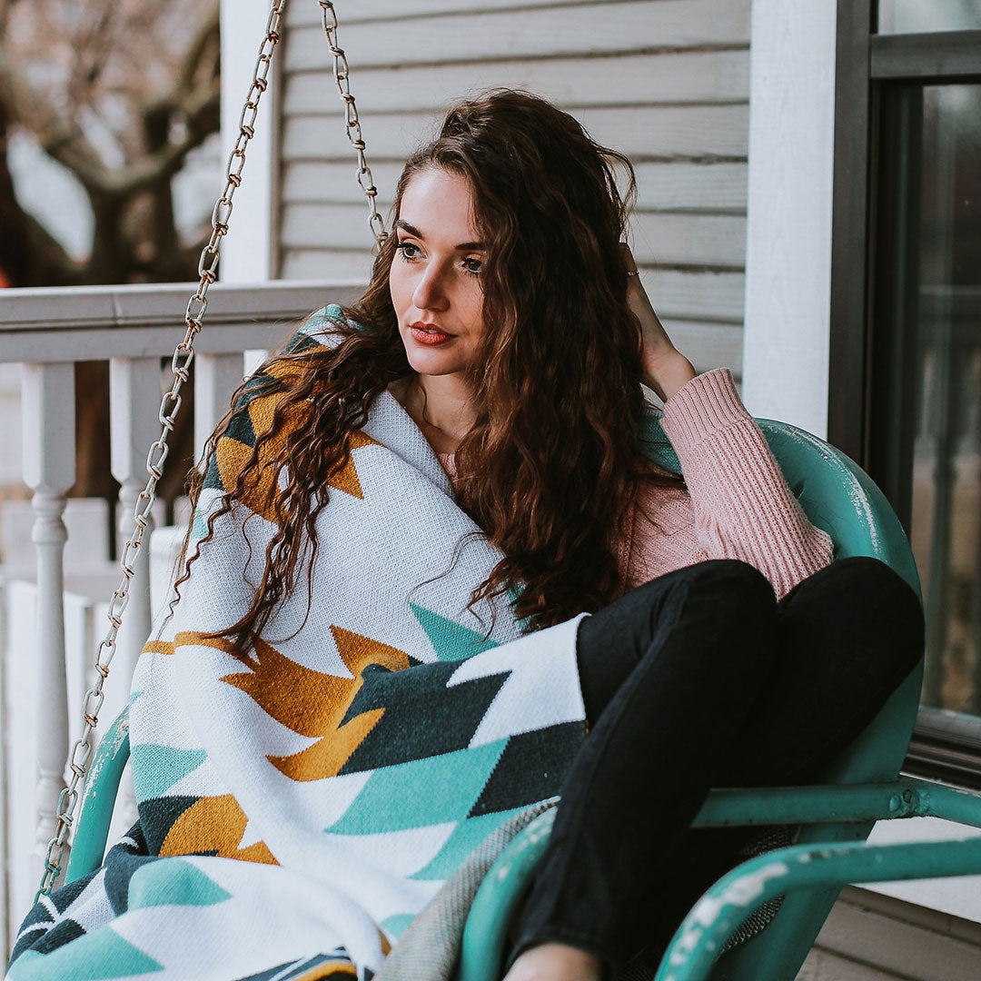 Sedona Southwest Geometric Throw