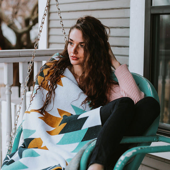 Sedona Southwest Geometric Throw