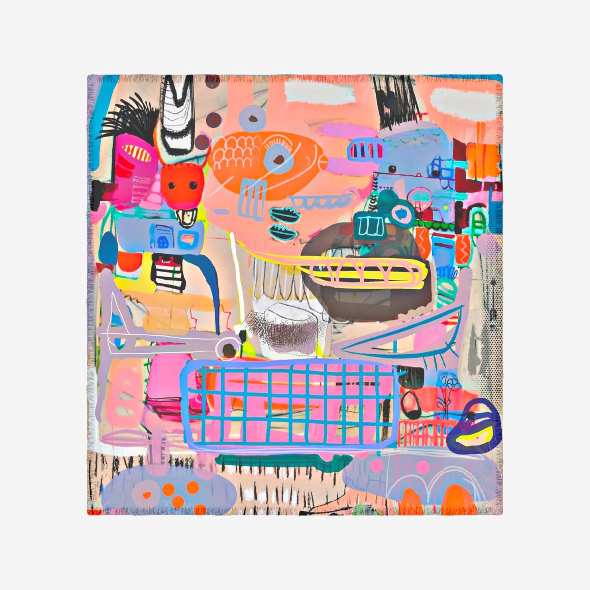 Silk Scarf Voyager