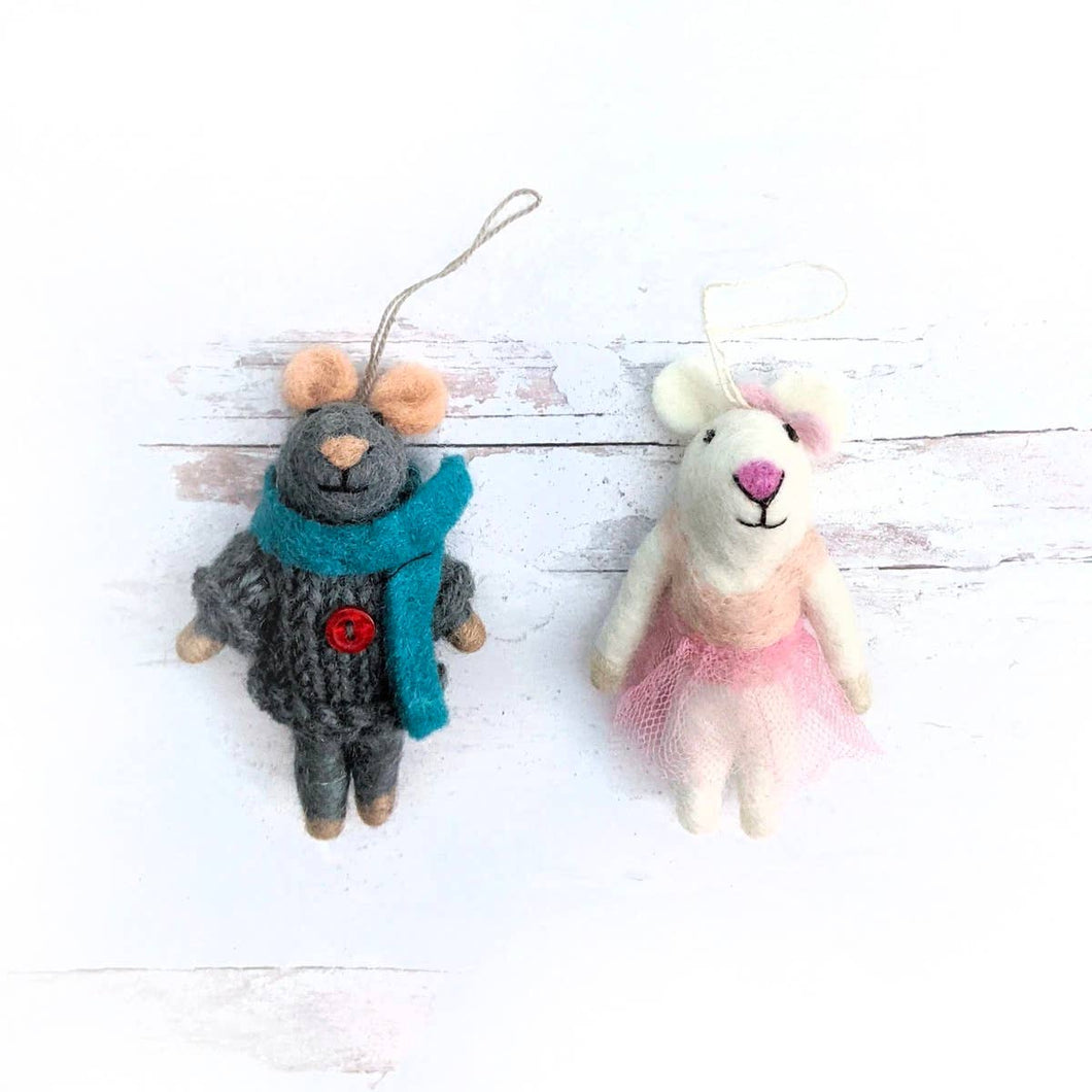 Lulu and Marty Eco Ornaments