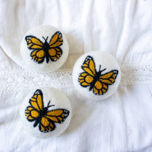 Load image into Gallery viewer, Monarch Butterfly Eco Dryer Balls
