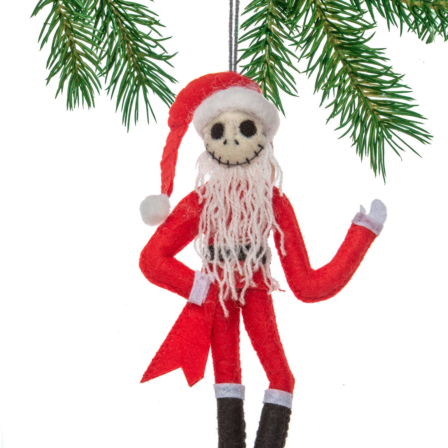 Jack Skellington Santa Ornament