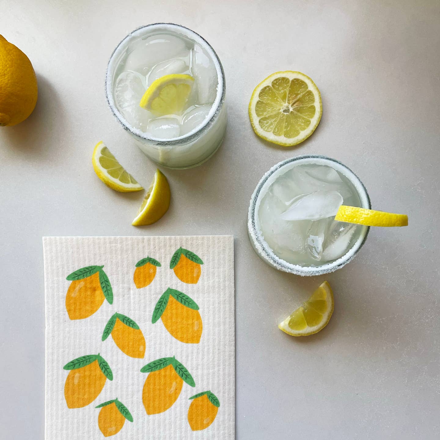 Whole Lemon Swedish Sponge Cloth