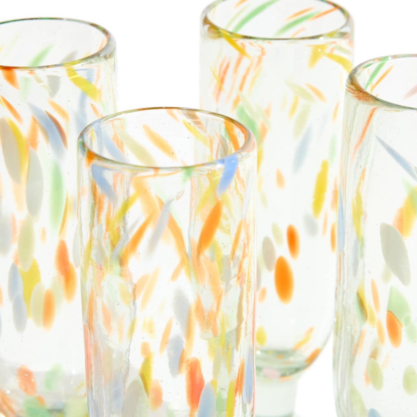 Set of Two - Confetti Champagne Glasses