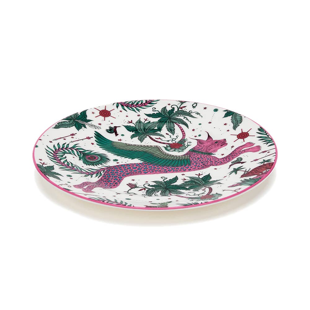 Fine Bone China Lynx Side Plate
