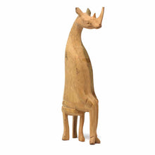 Load image into Gallery viewer, Mahogany Party Safari Animal Sculpture Carving Set
