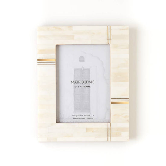 Mukhendu 5x7 Cream Picture Frame