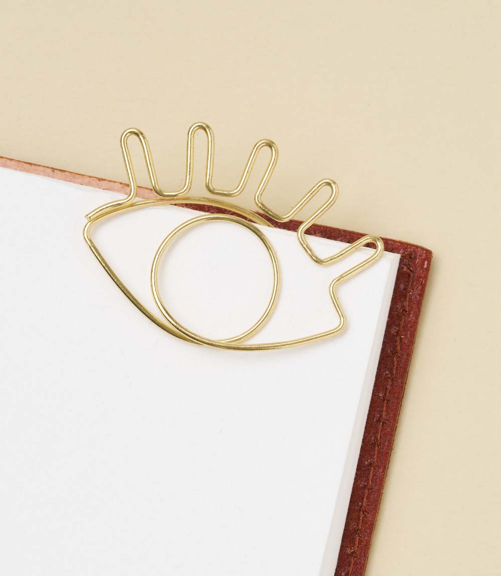 Kitaab Wire Bookmark - Gold