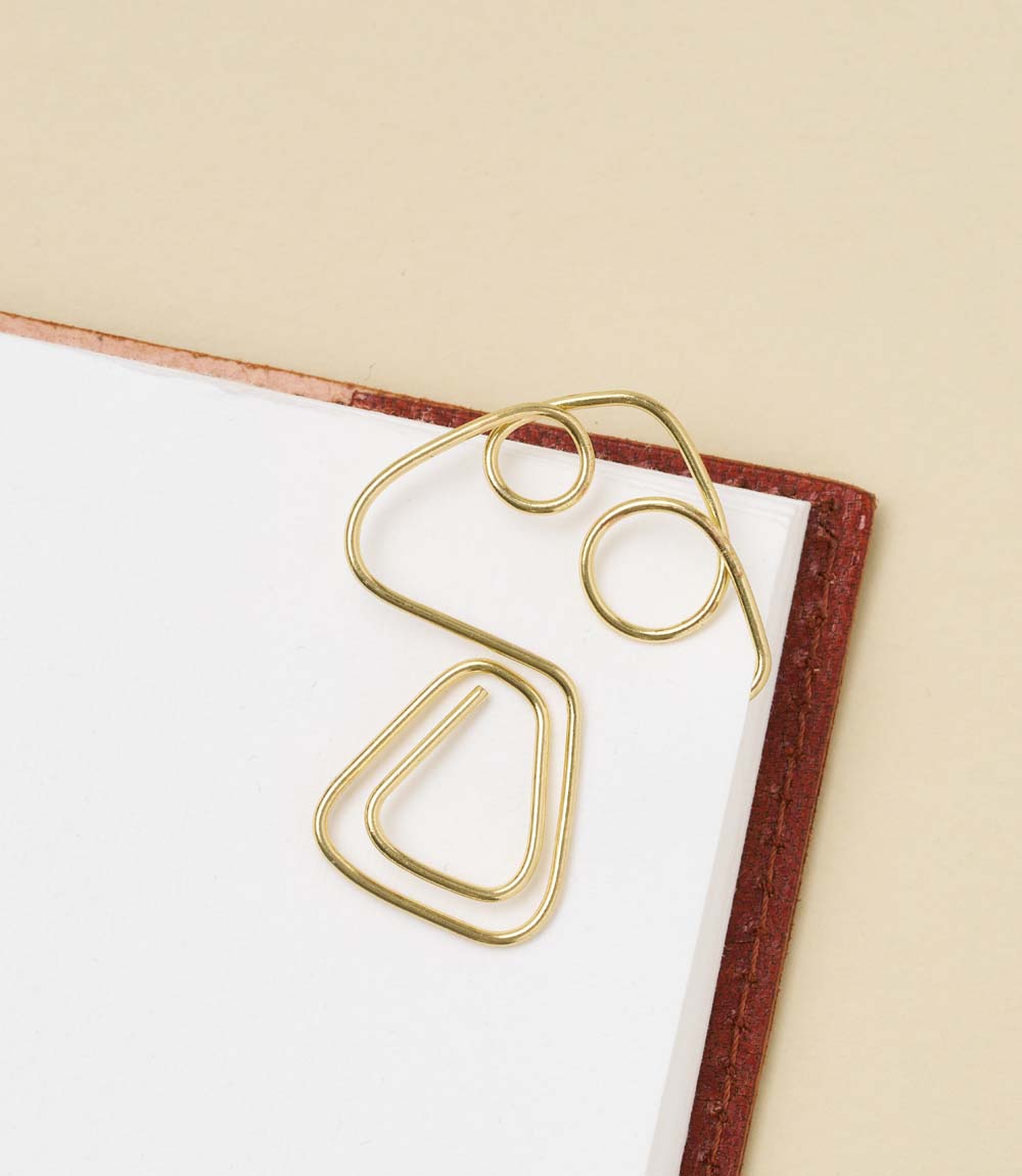 Kitaab Wire Bookmark - Gold