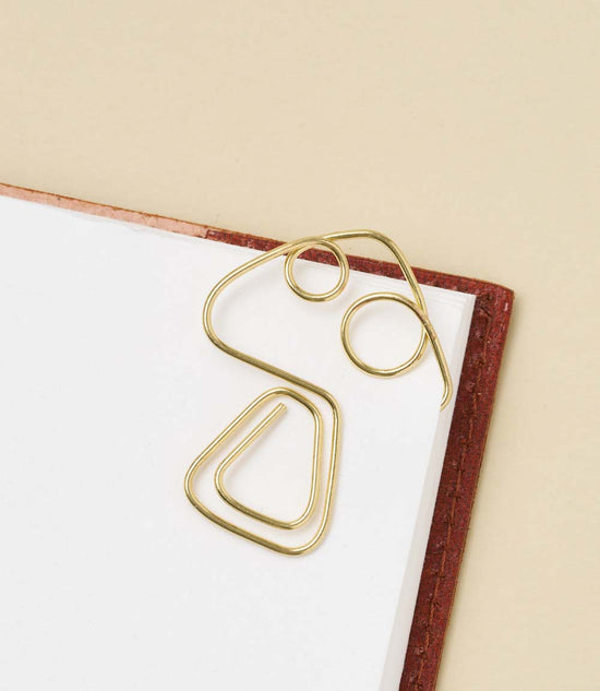 Kitaab Wire Bookmark - Gold