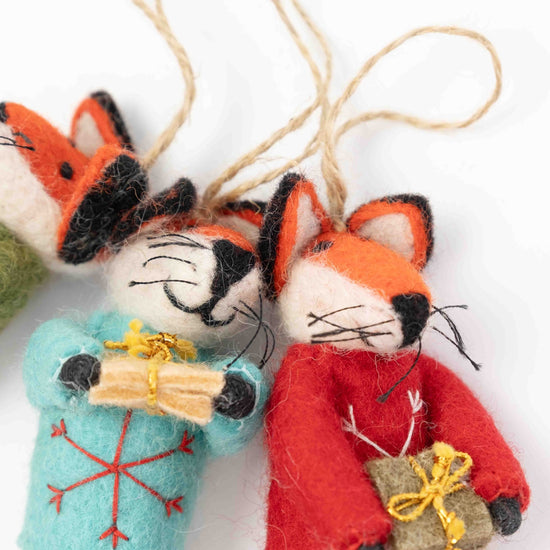 Felt Ornament Fox