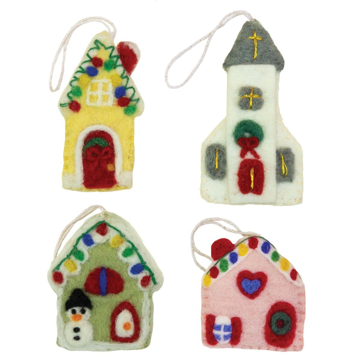 Holiday Village - Ornament Set