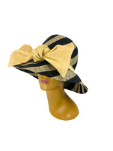Load image into Gallery viewer, 3&quot; Brim Cara Straw Hat with Big Bow
