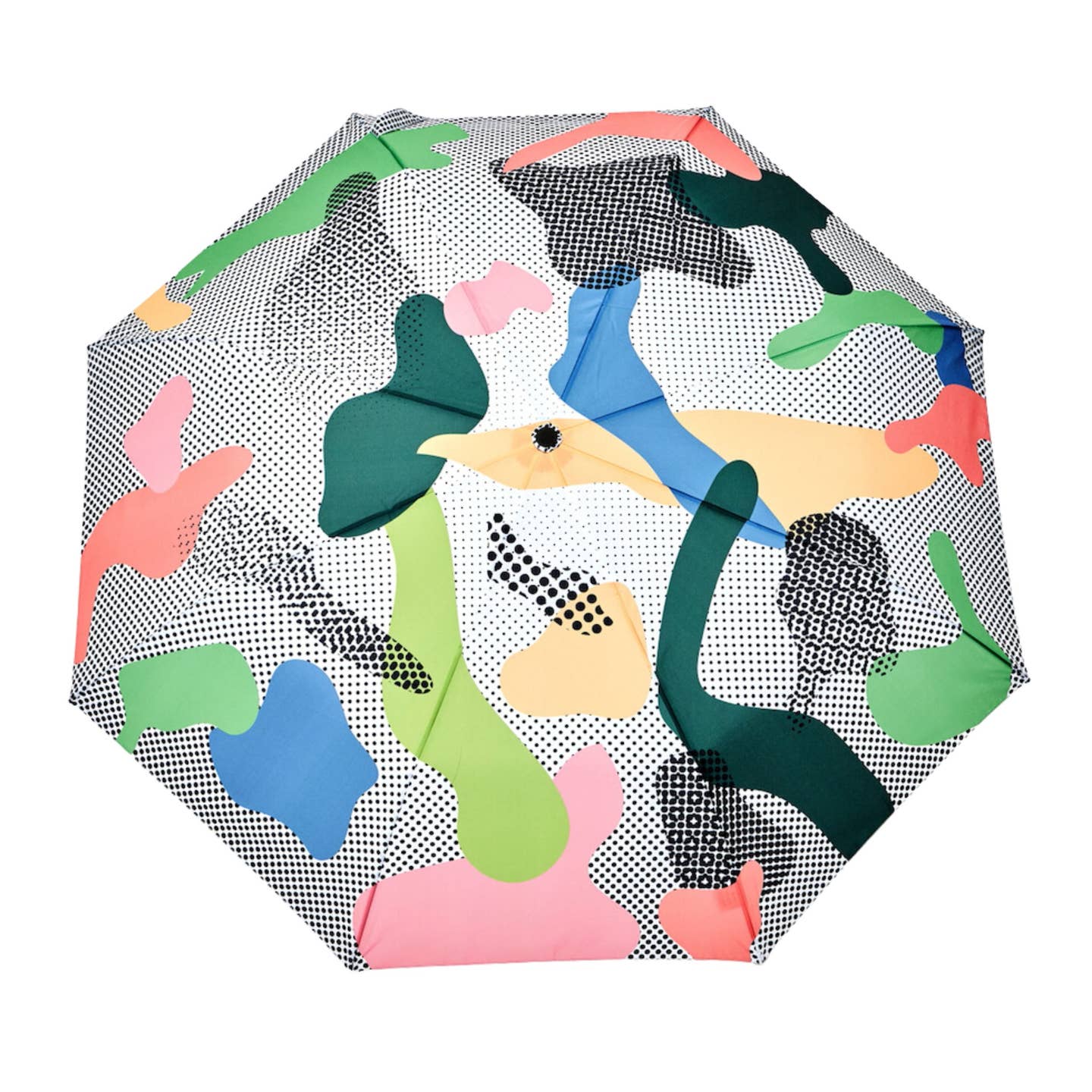 Dots Compact Duck Umbrella