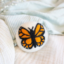 Load image into Gallery viewer, Rainbow Monarch Butterfly Eco Dryer Balls
