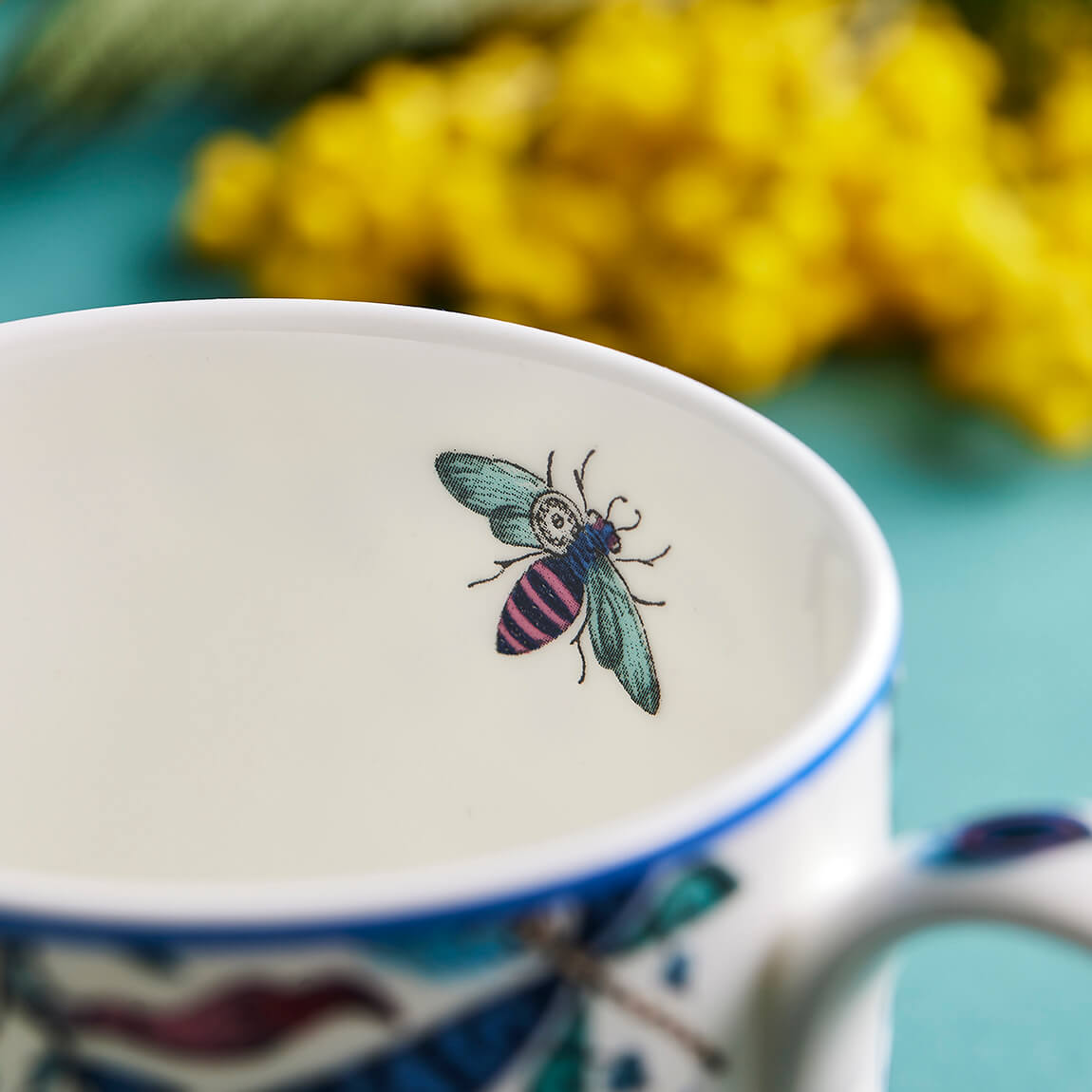 Fine Bone China Rousseau Coffee Mug