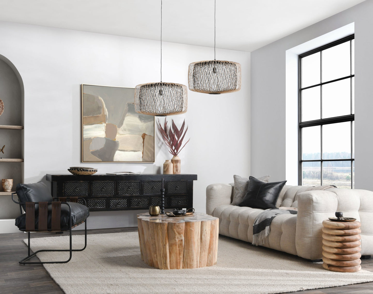 Norwest Petrified Wood Coffee Table