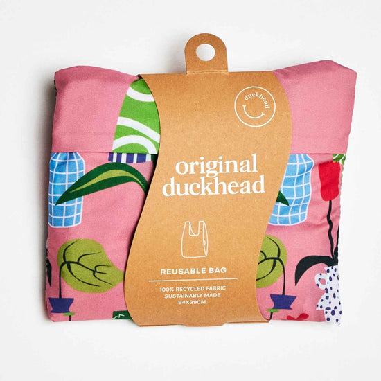 Vases Recycled Fabric Reusable Tote Bag