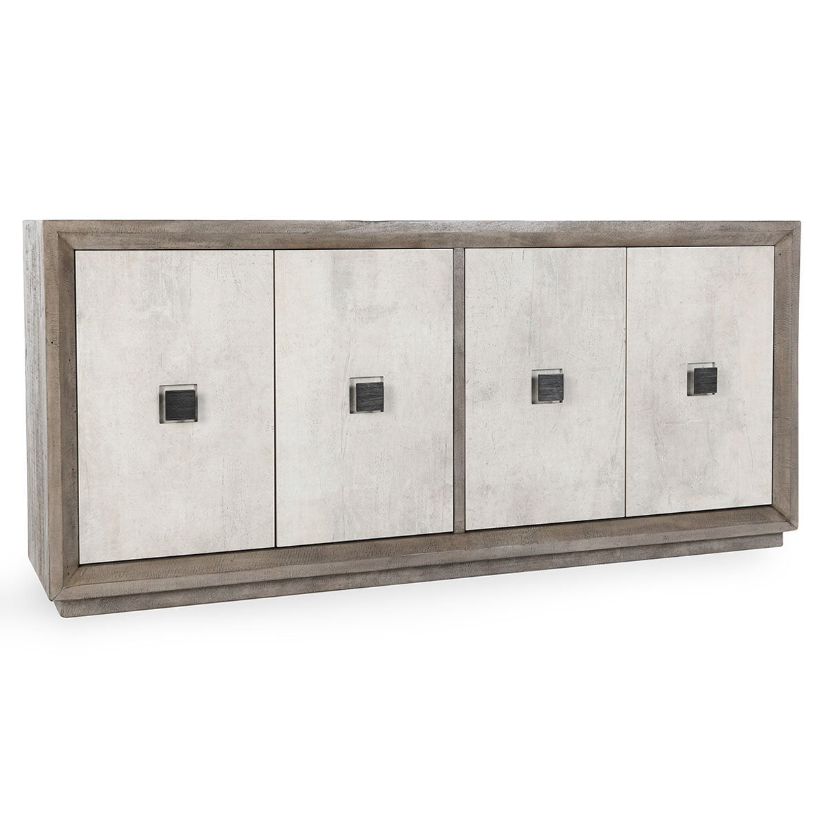 Denver Reclaimed Pine 4-Door Cabinet