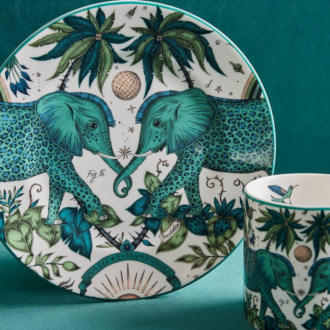 Fine Bone China Zambezi Side Plate