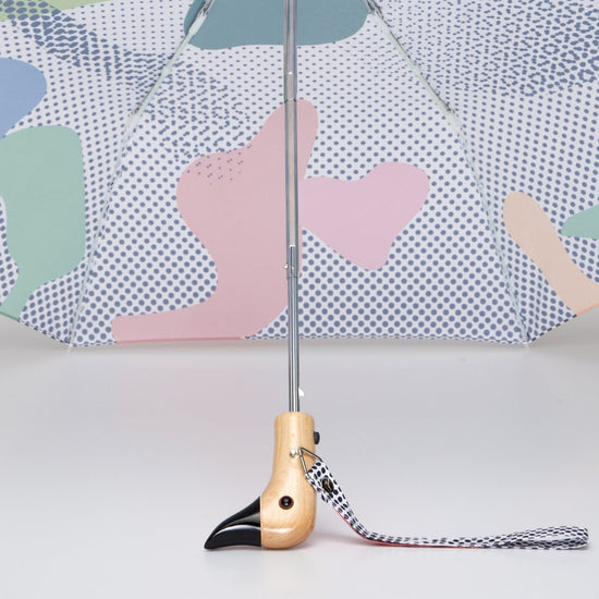Dots Compact Duck Umbrella