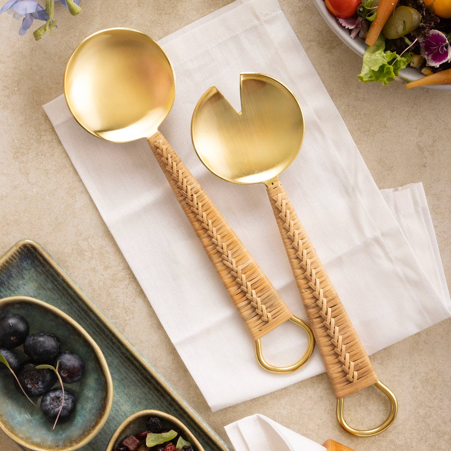 Helsinki Salad Servers, Set of 2