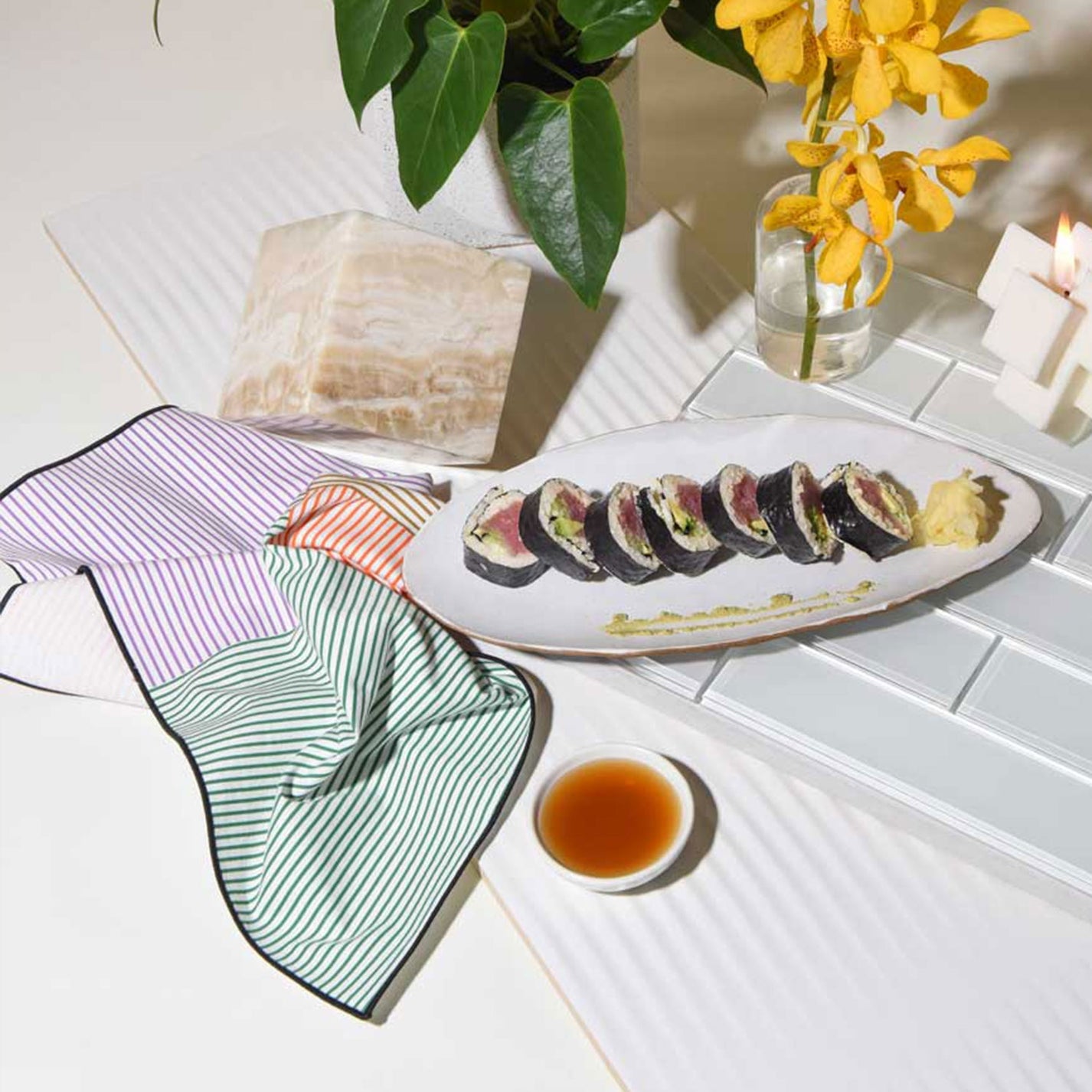 Marfa Stripe Napkin Set