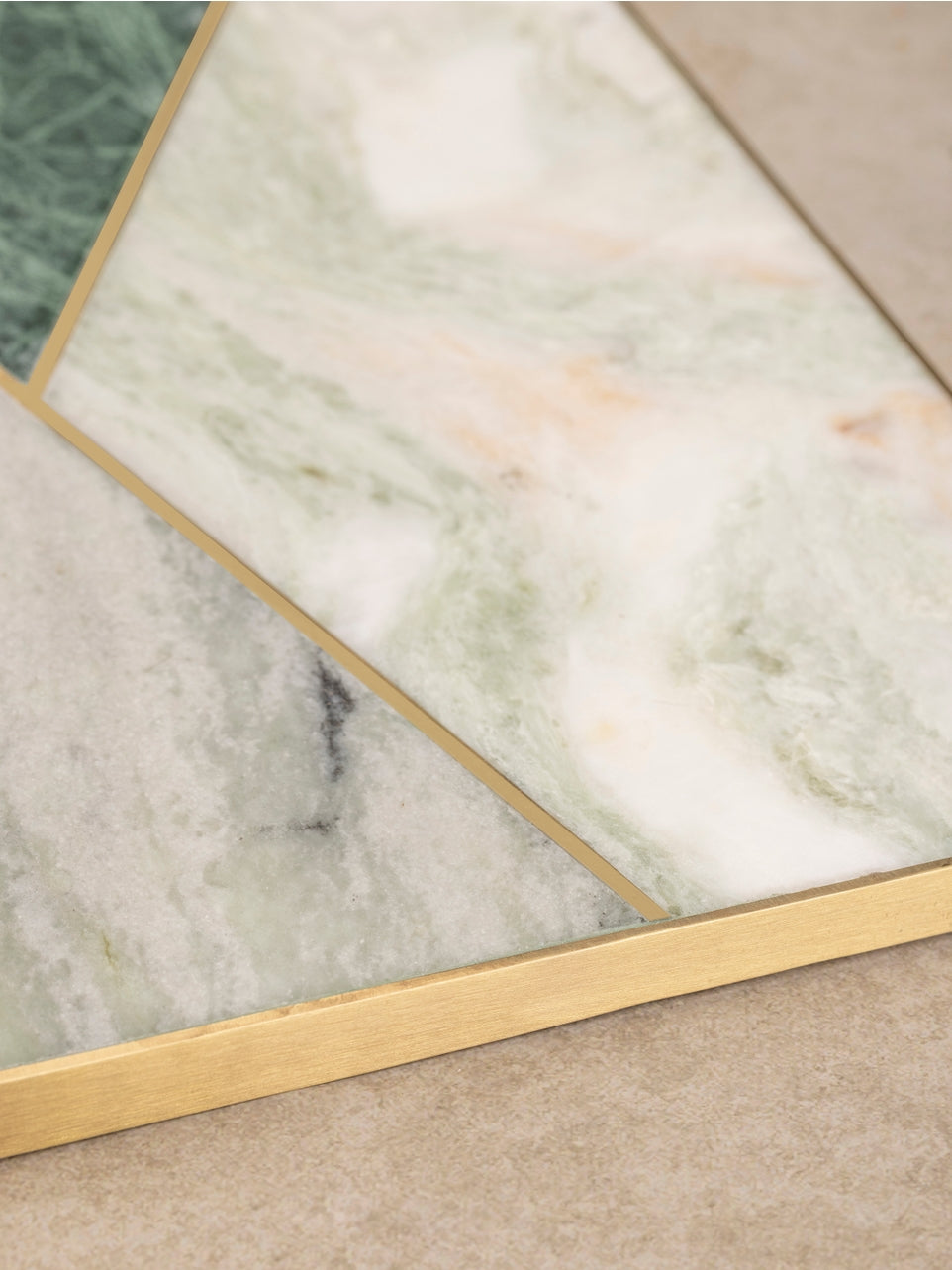 Brno Geometric Marble Serving Board